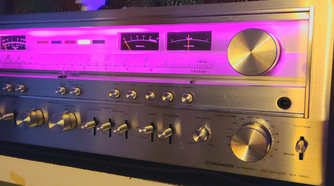 Vintage-Pioneer-Receiver